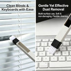 11 Pack Window Track Cleaning Tools Set, Window Groove Cleaning Brush Kit, Hard Bristle for Sliding Door, Sill, Tile Lines, Shutter, Corner, Grout, Sink - Image 6