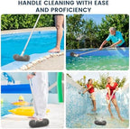 Hoklnuse Deck Brush 120°Swivel Floor Scrubber Shower Scrub Brush - Image 6