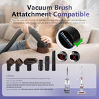 1 1/4 Inch(32mm) Vacuum Attachments for Shark Vacuum Brush Attachment,Replacment Horse Hair Brush Accessories Kit with Hose Adapter for Most Household Vacuum Cleaners 6-Pack - Image 3