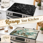 Stove Top Cover,28.5"L x 20.21"W,Heat Resistant Cooktop Protector Mat - Image 4