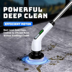Electric Spin Scrubber for Bathroom: Shower Cleaner Brush with Long Handle - Image 5
