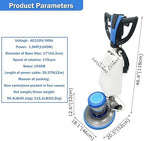 INTSUPERMAI 17" Commercial Floor Buffer Polisher Machine, 1100W 175RPM Heavy Duty Floor Scrubber with 3.17 Gal Water Tank for Tile Marble Concrete Hardwood Carpet Stripping Waxing Polishing - Image 2