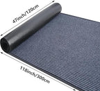 Commercial Grade Door Floor Mat 4' x 10' Front Door Mat Outside Entrance Mat Heavy Duty Non Slip Entryway Doormat Indoor Outdoor Carpet Runner Rugs for Home Office Hotel Hallway Garage, Grey - Image 3