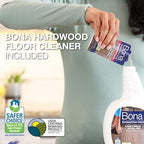 Bona Multi-Surface Floor Care Kit - Includes Microfiber Mop, Microfiber Cleaning Pad, Hardwood Floor Cleaning Solution, and Multi-Surface Floor Cleaning Solution - Kit for Hard Floors - Image 5