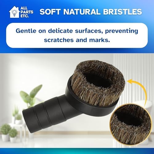 1 1/2" inch Backpack Vacuum Dust Brush Attachment Compatible with ProTeam, Powr-flite, Sanitaire, Tornado, Clarke, Electrolux, Tenant, Rubbermaid, Prolux, Hoover, Bissell, and More (2) - Image 6