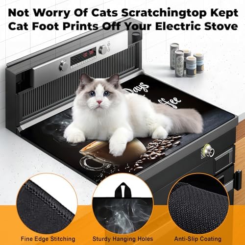 Stove Top Cover for Glass Electric Stove (Cafe, 30" x 21") - Image 4