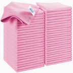 HOMEXCEL 50PK Microfiber Cleaning Cloth, Cleaning Rag for Home, 11.5x11.5in by HOMEXCEL