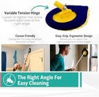 CHOMP Long Handle Wall Cleaner, 5 Minute CleanWalls Extendable Wall Washer, Ceiling Cleaner, Baseboard Duster, Telescoping Dry Dust and Wet Wash Cleaning Mop with Washable Microfiber Pad - Image 3