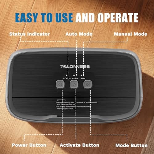 Pro Touchless Vacuum Automatic Dustpan, 6L electric dustpan for Hair Salon - Image 4