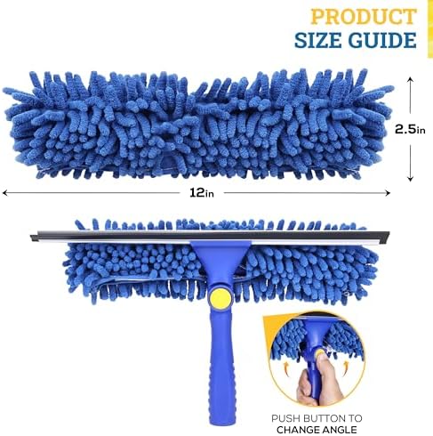 KLEEN HANDLER 2-in-1 Window Squeegee Cleaning Combo - Image 3