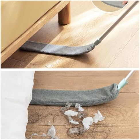Retractable Gap Dust Cleaner, with 2 Microfiber, 2025 Upgraded Retractable Gap Dust Cleaning Artifact, Under Appliance Microfiber Duster, for Cleaning Under Appliances Furniture Couch Fridge (A1) - Image 2