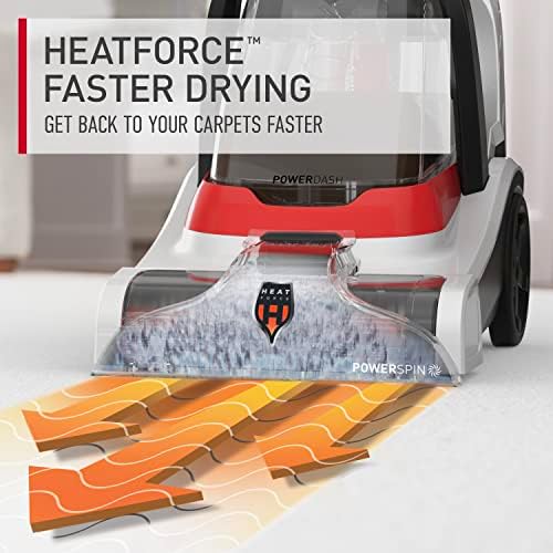 Hoover PowerDash Pet+ Compact Carpet Cleaner, Lightweight Carpet Shampooer - Image 4