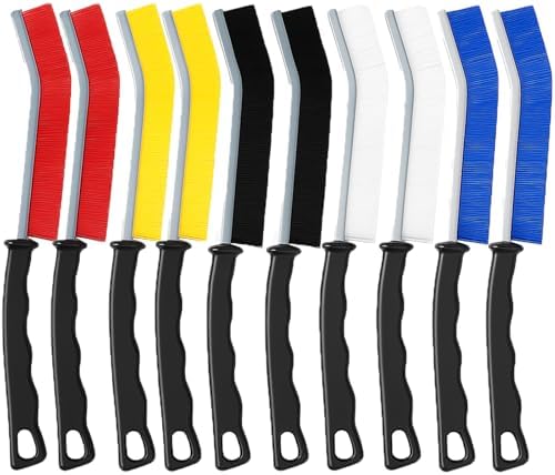 10-Pack Crevice Cleaning Brush Set for Tight Spaces by Unknown