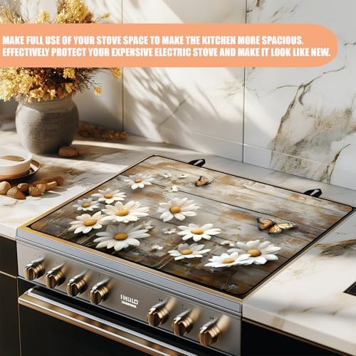 28"x20" Anti-Slip Electric Stove Top Cover - Image 5