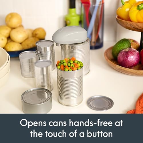 bella Automatic Can Opener, Hands-Free Cordless, Oatmilk - Image 3