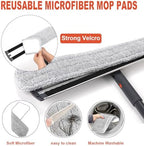 Flat Mop 24inch Heavy Duty Microfiber Wet Mop Commercial Mop - Image 5