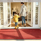 3'x16.4' Commercial Door Mat Non Slip Entryway Carpet Runner Rugs - Image 7