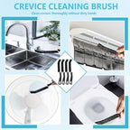 18PCS Crevice Cleaning Brush Hard Bristle Scrub Brushes for Gaps with Box - Image 4