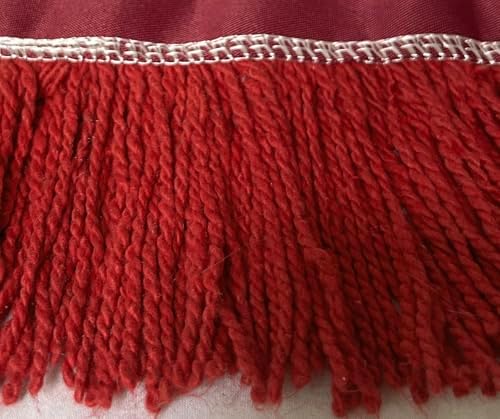 Industrial Dust Mop Kit – Includes 48 Inch Red Twisted Closed Loop Mop Head, Wood Handle, and Heavy-Duty Wire Frame – Commercial Grade for Janitorial & Facility Cleaning - Image 6