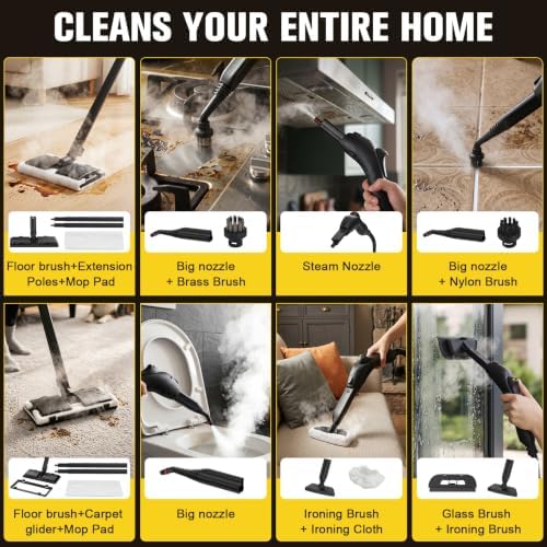 Waitbird 4.5 Bar 300°F Steam Cleaner for Bathroom, Kitchen, Floor & Grout - Image 4