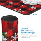 Santa Claus Stove Top Cover for Electric Stove 28" x 20" Kitchen Christmas Decor Glass Flat Top Stove Mat Oven Induction Cooktop Mat Winter Home Decor - Image 3