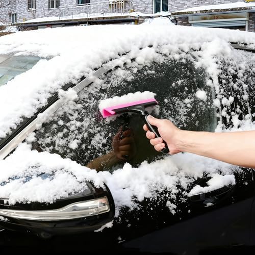 EHDIS 2PCS Flexible 8-Inch Silicone Squeegee Window Tint Tool Auto Water Blade, Shower Squeegee for Car Windshield, Glass, Tiles, and Smooth Surfaces - Image 6