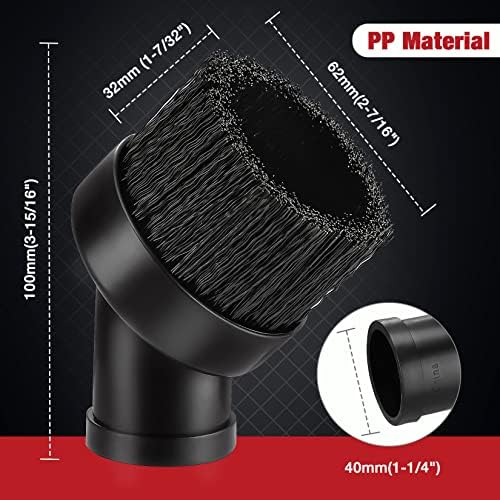 Shop-Vac 5989400 8 Gallon 6.0 Peak HP Wet/Dry Vacuum + 1-1/4" Round Brush 2 Pack… - Image 6