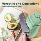 bella Electric Can Opener and Knife Sharpener, Jar and Bottle Opener, Sage - Image 6