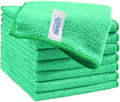 HOMEXCEL 8PK Microfiber Cleaning Cloth, Cleaning Rags for Home, 11.5x11.5in by HOMEXCEL