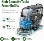 X4 Walk-Behind Commercial Floor Scrubber|32300 Sq Ft/H - Image 2
