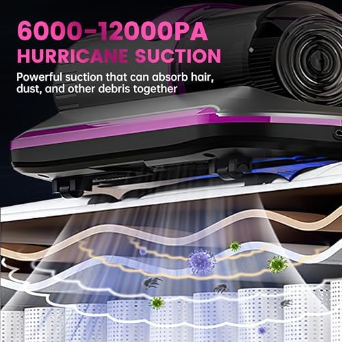 PATO Wireless Handheld Bed Vacuum Cleaner, Purple - Image 2