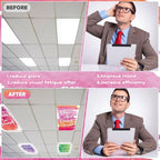 6Pcs Classroom Inspirational Fluorescent Light Covers2x4 FT Watercolor - Image 5