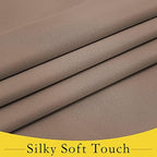 NICETOWN Cappuccino Sidelight Curtains for Side Small Window - Image 5