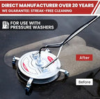 WOJET 22'' Commercial High-Flow Pressure Washer Surface Cleaner 6GPM4500PSI - Image 2