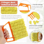 5 Pack Window Blind Cleaner Kit, Washable Microfiber Blind Cleaning Tool with Air Vent Cleaner, Window Track Cleaning Brush, Dust Cleaner for Window Blinds, Air Vents, Tracks & Fans - Image 3