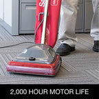 Sanitaire Tradition Commercial Bagged Upright Vacuum, SC688B ,Red - Image 2