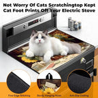 Heat-resistant Stove Top Cover - 28.5" X 20.5" Cooktop Protector Covers, Scratch-resistant Washable Pad Kitchen Countertop Mat (Sunflower, 28.5" x 20.5") - Image 4