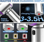 Cordless Handheld Car Vacuum, 22000PA Strong Suction Mini Vacuum, 100000 RPM Brushless Motor, 4-in-1 Portable Vacuum for Car Detailing, Pet Hair, Home, Office, Sofa, Carpet, Stairs, Couch - Image 2