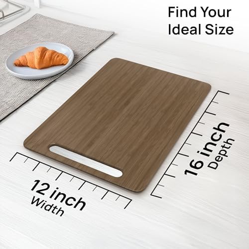 Ibyx Appliance Slider, Sliding Tray for Coffee Maker, 12 x 16 in, Brown - Image 3