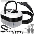 Steam Cleaner Handheld High Pressure, Portable High Power Steam Cleaner, Handheld Steam Cleaner Cleaning Grout With Large Water Tank & 18 Accessories For Car Floor Black by Unknown