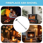 Ash Rake Heavy Duty Tool Scoop for Grill - Image 4