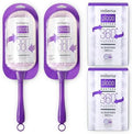 milema Picco 360 Double-Sided Duster, Purple, 2 Short Handles, 26 Refills by Unknown