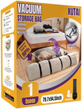 XUTAI Mattress Vacuum Bag, Vacuum Seal Storage Bag for Mattress & Clothing – Heavy Duty Reusable Mattress Storage Bag (1 Queen) by XUTAI