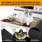 Stove Top Covers for Electric Stove: 30''×21'' Stove Mat Protective Cooktop Cover Expands Counter Area, Kitchen (Lemon) - Image 4