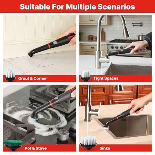 Shop-Vac Electric Spin Scrubber with 2000RPM Motor, Cordless, 90Min Runtime - Image 6