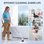 Electric Bathroom Cleaning Brush Cordless Shower Scrubber SD-CTB01 - Image 3