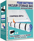 Queen Size Mattress Vacuum Bag for Memory Foam/Latex Mattress by Asatdd