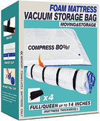 Queen Size Mattress Vacuum Bag for Memory Foam/Latex Mattress by Asatdd