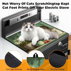 Heat-resistant Stove Top Cover - 28.5" X 20.5" Cooktop Protector Covers, Scratch-resistant Washable Pad Kitchen Countertop Mat (Green, 28.5" x 20.5") - Image 4