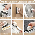 2 in 1 Groove Cleaning Brush, Window Track Cleaning Tools (Gray) - Image 6